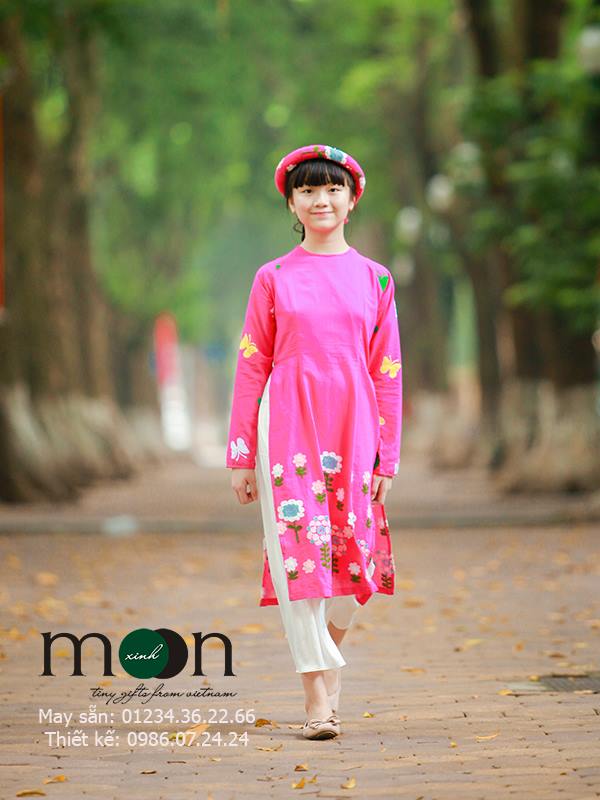 Áo Dài Cách Tân Cho Bé Gái Bán Chạy Nhất